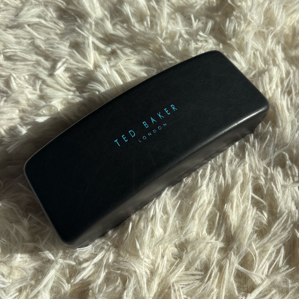 Ted Baker London hard eyeglass sunglass case